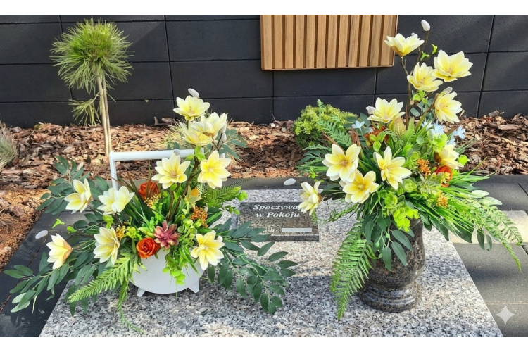 Stroik + Bukiet MAGNOLIA pianka