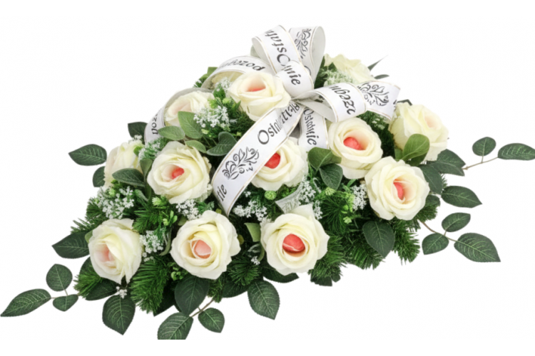 Wiązanka z Róż na podkładzie 80x55