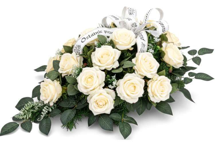 Wiązanka z Róż na podkładzie 80x55